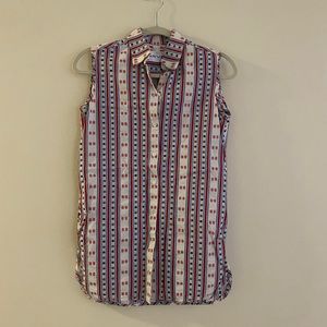 Carven Button Up Top - Size 34